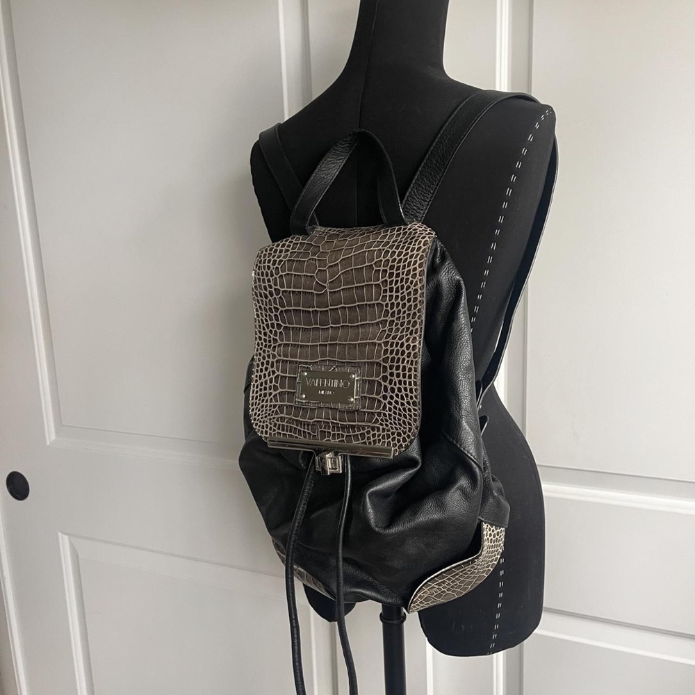 Mario Valentino leather backpack